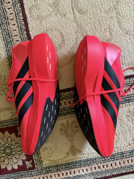 Adidasi alergare Adidas Adizero Evo Sl marime 45 1/3 rosu