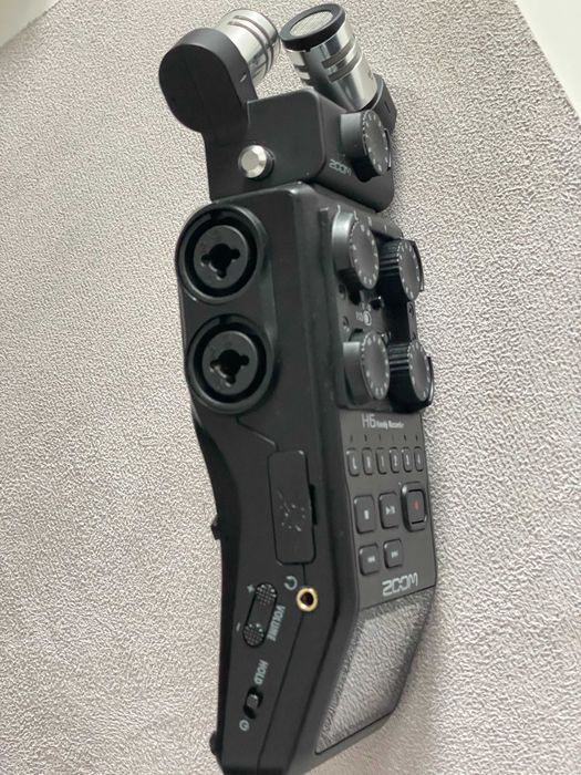 Reportofon/Recorder ZOOM H6 Black Audio XLR