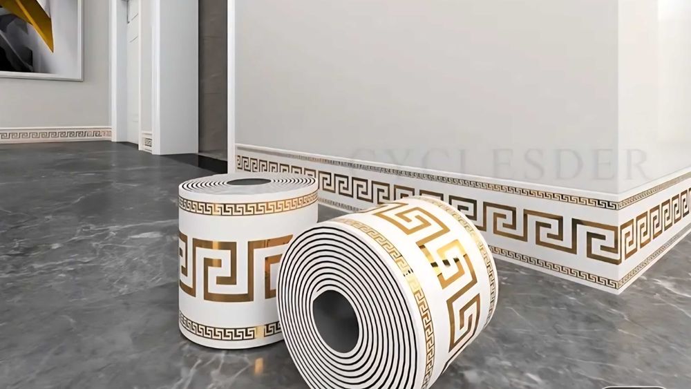 Самозалепваща декоративна лайсна 5м – водоустойчива