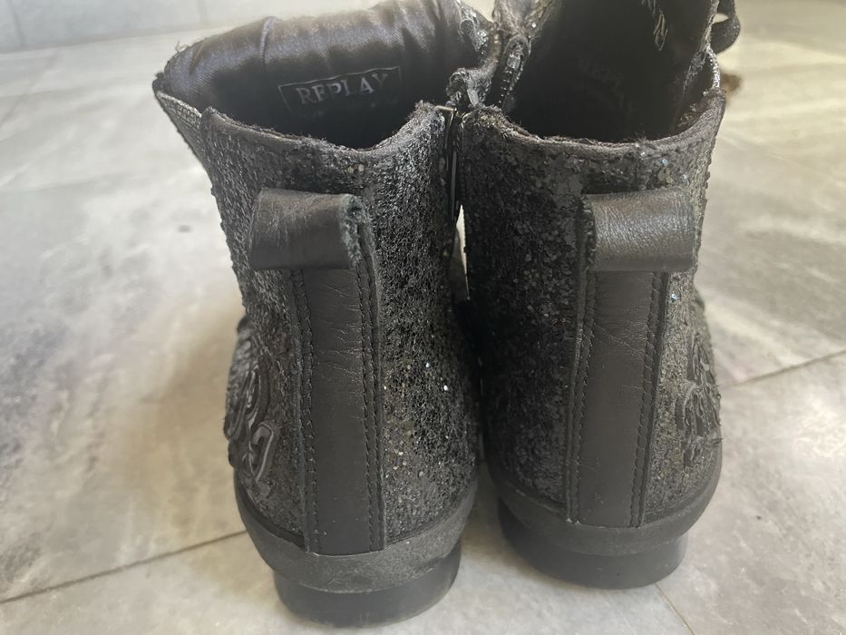 Кецове Replay с брокат