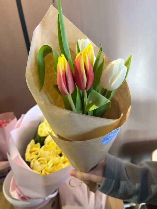 Тюльпаны Букет Алматы