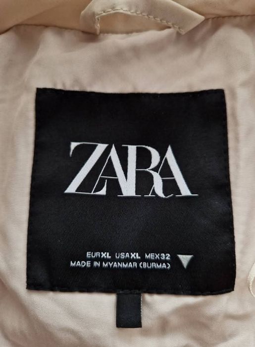 Zara Extralong puffer XL, Impecabil