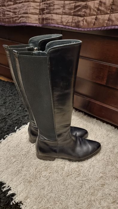 Cizme dama lungi din piele naturala 37