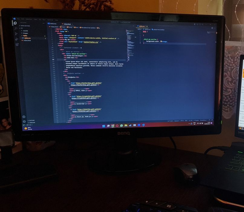 Monitor Led Benq 24" Full HD