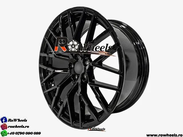 Jante AUDI 21 R21 RS A5 A6 A7 A8 Q3 Q5 Q7 Q8 Gloss black cu anvelope vara