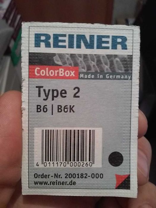 Нумератор REINER B6K 6-разрядный