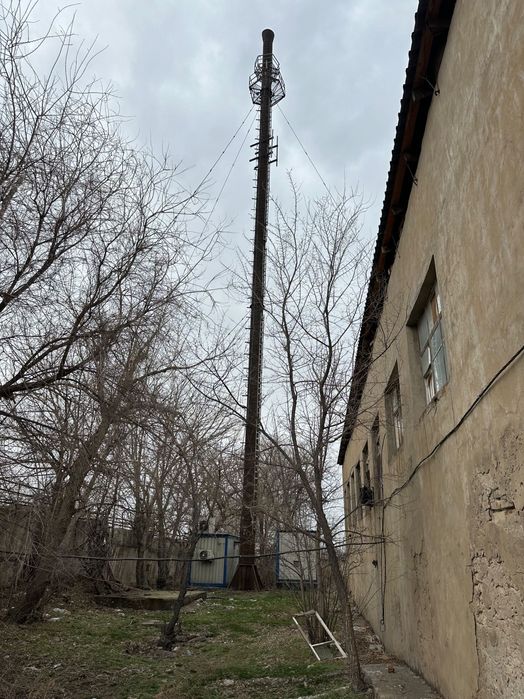 Металлическая дымовая труба,