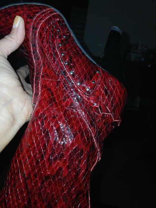 Дамски ботуши , естествена кожа, No 36 36