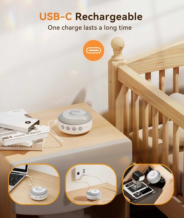 Машина за бял шум - Dreamegg Baby Sleep Sound Machine