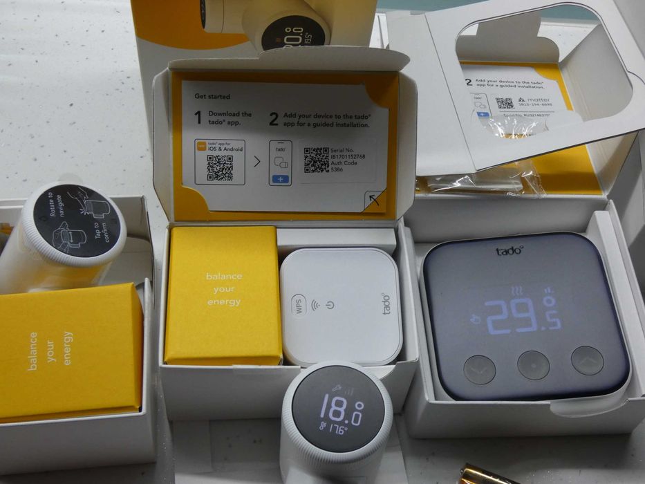 Tado X Smart thermostat Умен термостат радиатор, парно, Bridge X