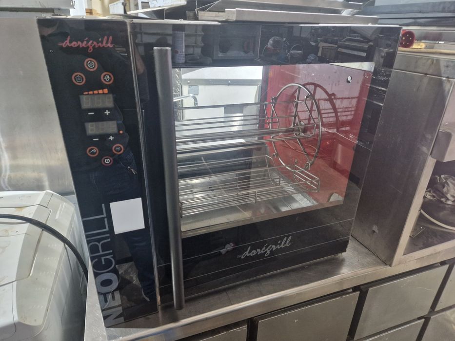 Cuptor convectie gastro, hota inox fast food