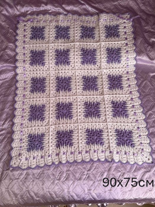 Ръчно изплетени детски пелени