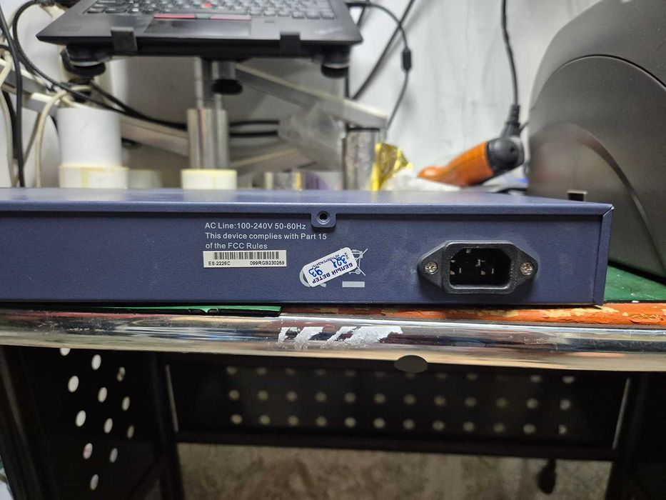 Управляемый коммутатор switch Rubytech ES-2226 24x10/100,2x10/100/1000