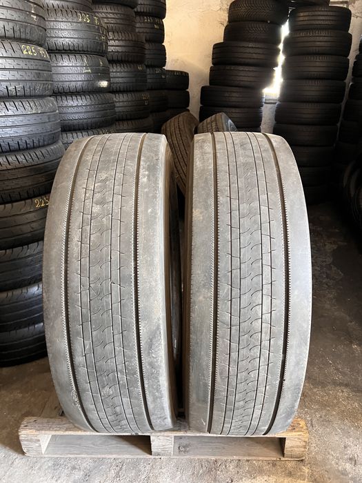 2 anvelope camion directie 315/70/22.5 , Bridgestone , DOT 2021 !