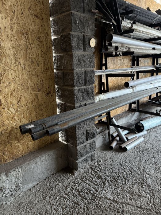 Трубы железные круглые бу