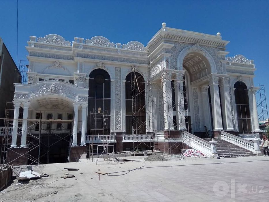 Фибробетон, Травертин, ва барча курилиш ишларини киламиз!