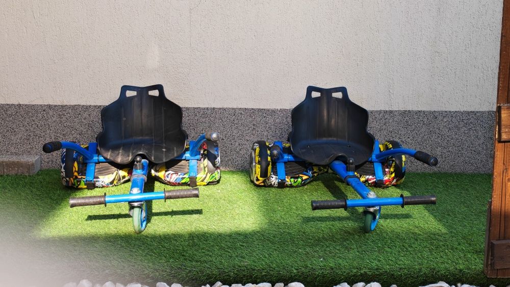 2x Hoverboard Myria + 2x cart adaptabil