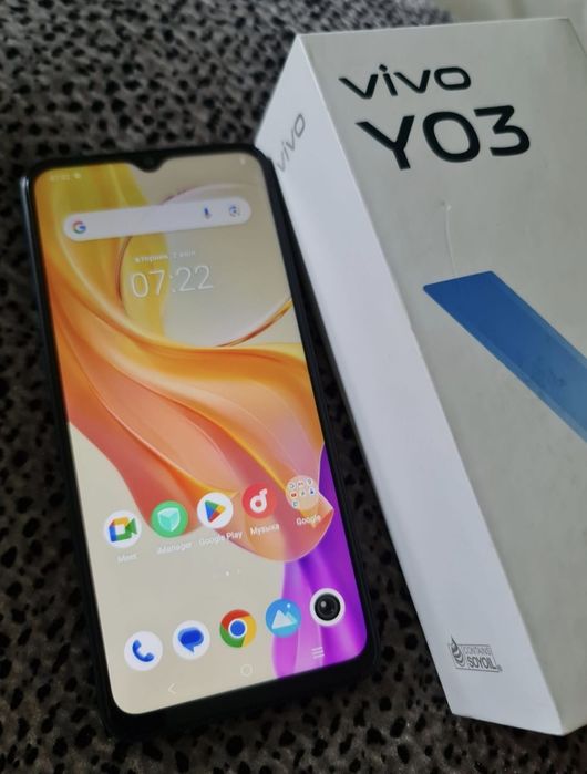 Vivo Y03 128Gb с коробкой
