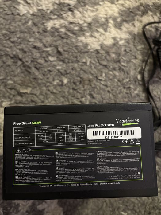 Vand sursa free silent 500w