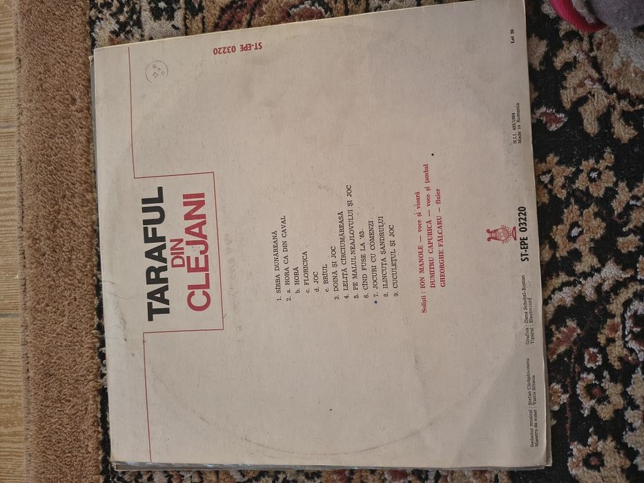 Taraful din Clejani vinil impecabil