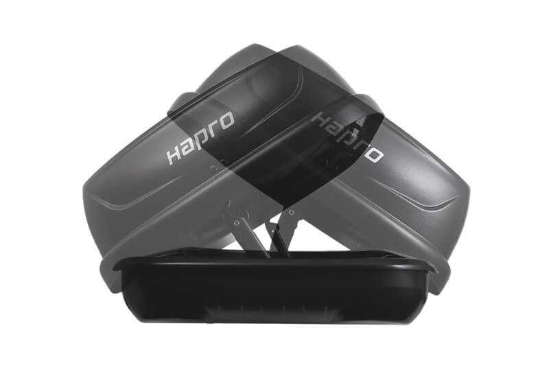 Багажник тип автобокс HAPRO Traxer 6.6 Anthracite - черен мат