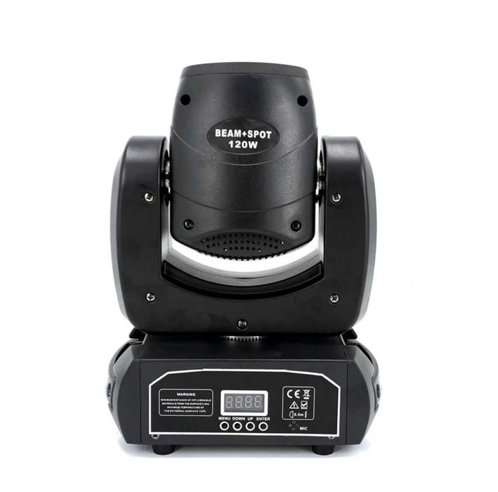 Moving head 120 w 4 buc + case transport cadou