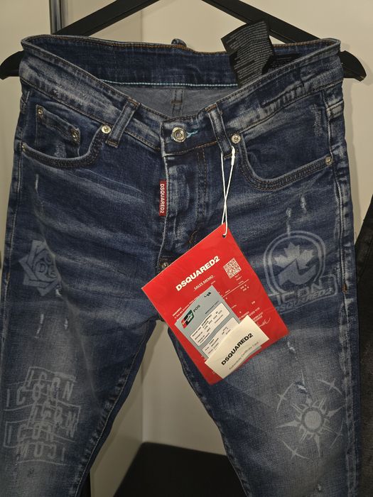 Blugi de barbati Icon dsquared2  - premium