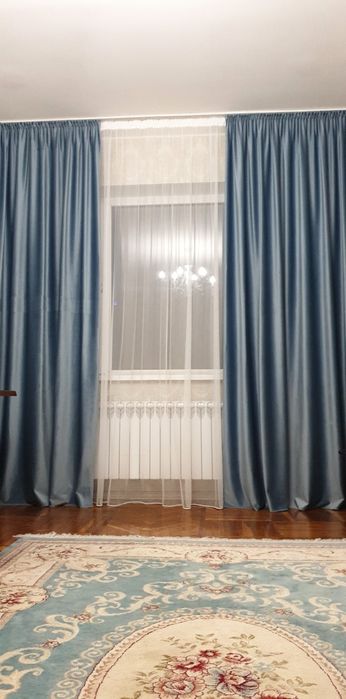 Комплект штор h=2,8,  шьем сами