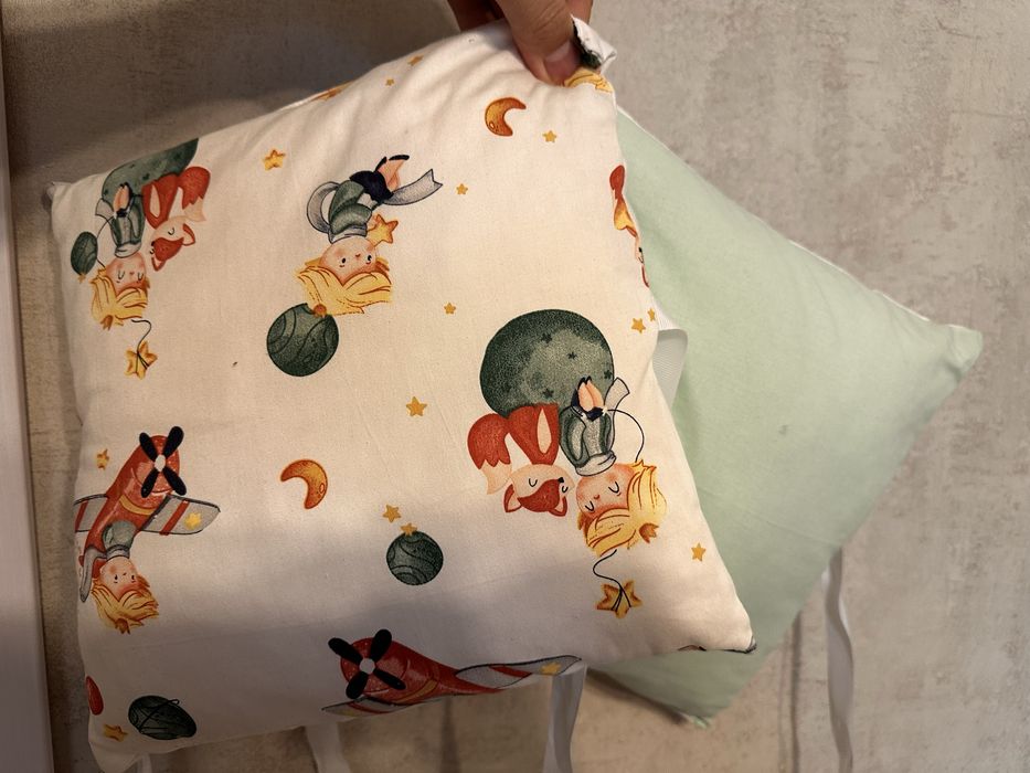 Подушки в детский манеж