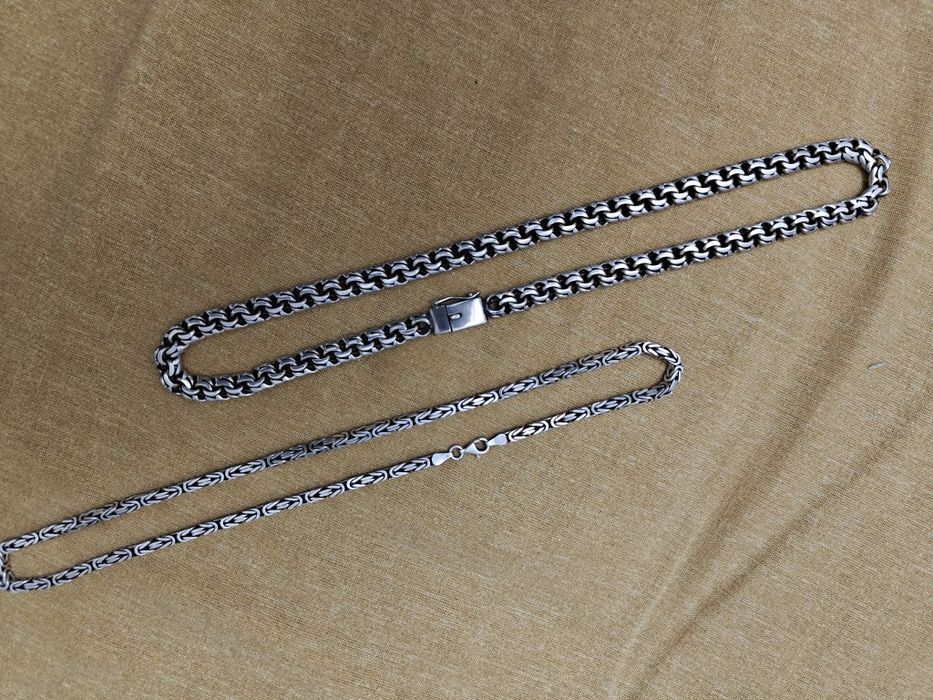 Продам цепь  серебряную