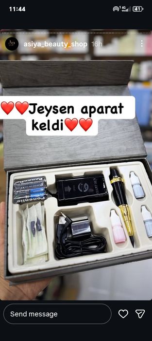 Jeysan qosh aparati