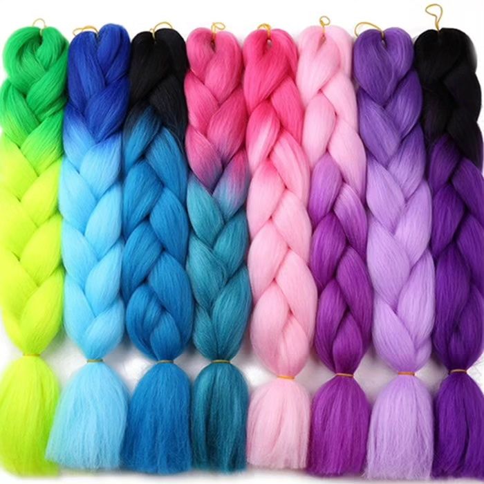 Канеколон (цветные волосы)