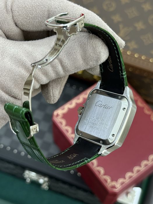 Cartier Santos 100 Green