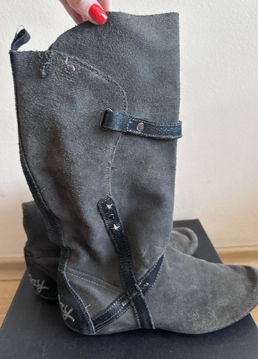 Велурени ботуши Replay