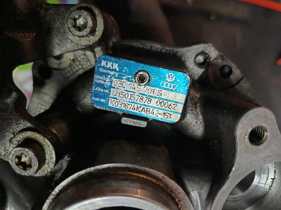 турбо от 1.4 tsi метан 150 коня