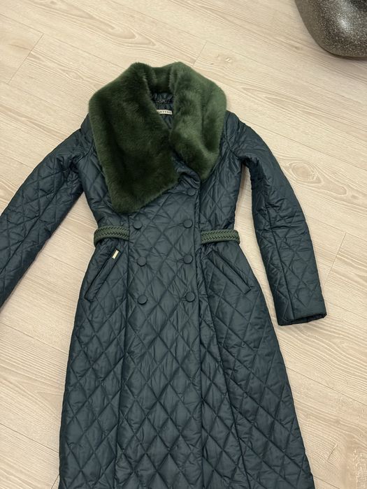 Geaca Urma , recomand xs , verde inchis