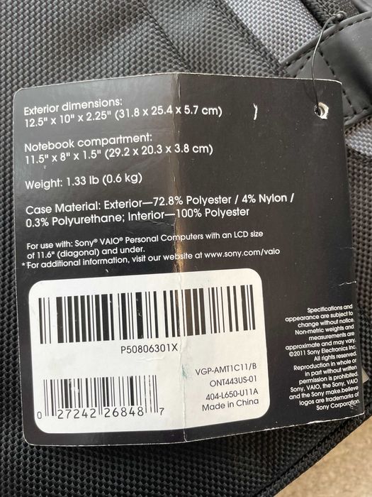 Geanta Laptop SONY VAIO 11 Inch