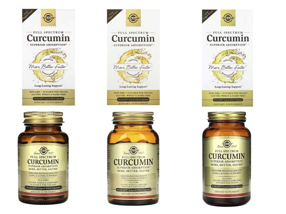 Solgar Curcumin куркумин полного спектра