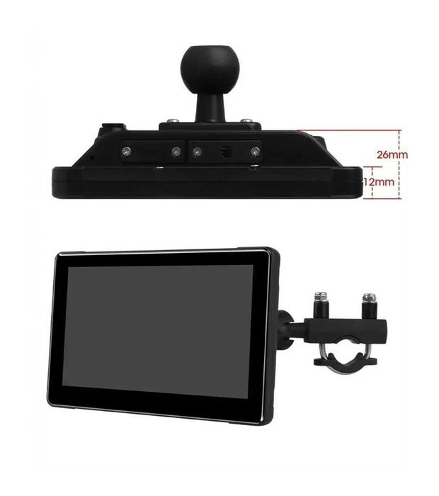 БЕЗЖИЧЕН CARPLAY за мотор 6,86" водоустойчив