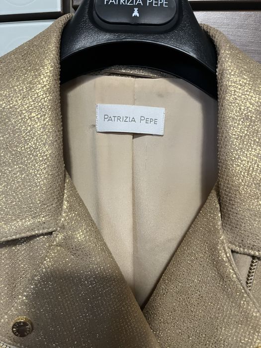 Дамско яке Patrizia Pepe от естествена кожа