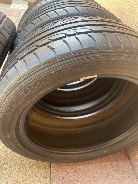 Set 4 anvelope 215 45 16 Dunlop cauciucuri vara