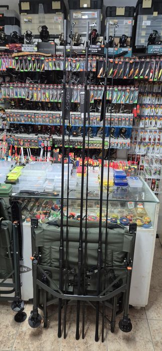 ПРОМО! Шаранджийски пръчки FOX EOS-X 12ft., 3.0lb. и 13ft., 3.5lb.