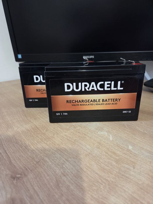 Duracell DR7-12 12V 7Ah – Acumulator VRLA Sigilat (2 bucăți disponibile)