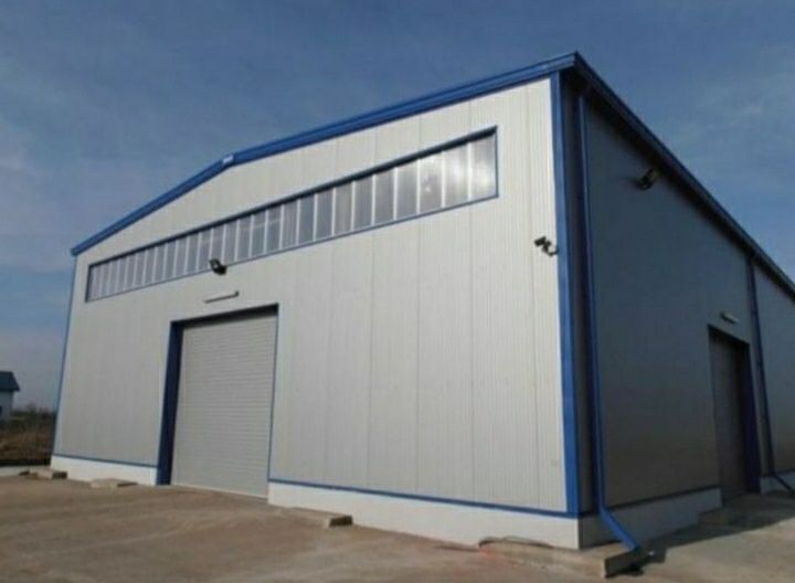 Confecționăm hale metalice din profile IPE  200 .  33×11×4