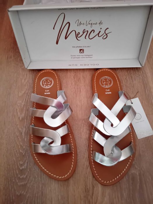 BLUEBAY/Bagatelelles N38 нови сандали iи чехли