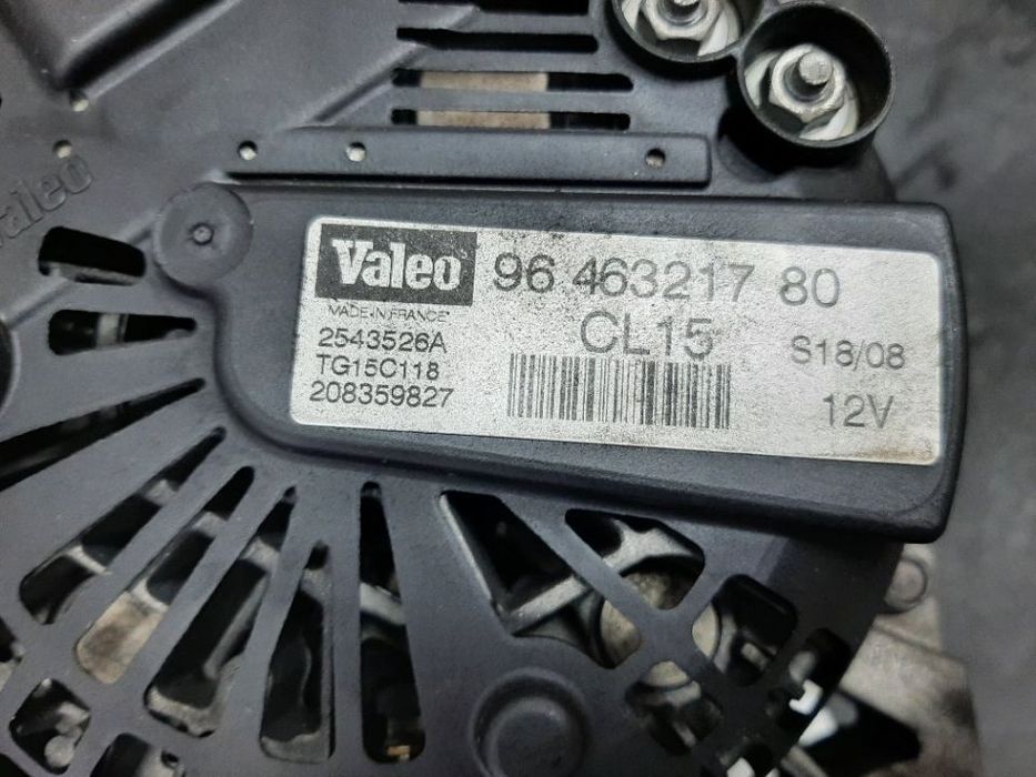alternator 2.0 hdi  peugeot 207 citroen xsara berlingo c3 c4 peugeot 307 308 partner 9646321780