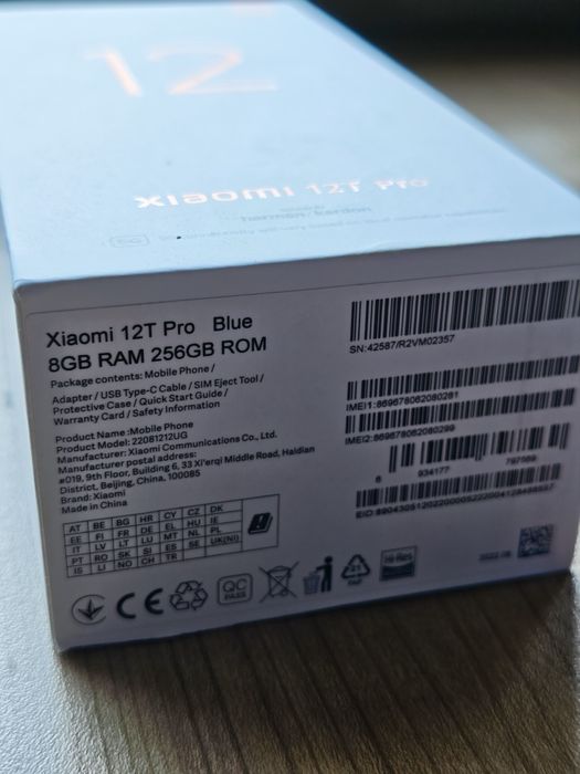 Xiaomi 12T Pro 256GB