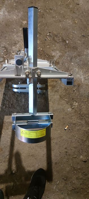 Ръководство за верижен трион, преносима спомагателна скоба за рязане н