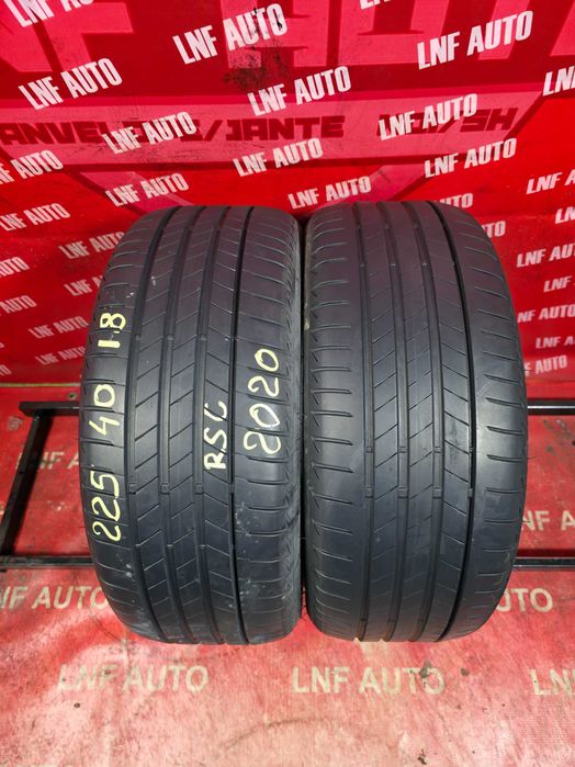 Anvelope de VARA - 225/40/18 - Bridgestone - 6.8 MM - DOT 2020 RFT !