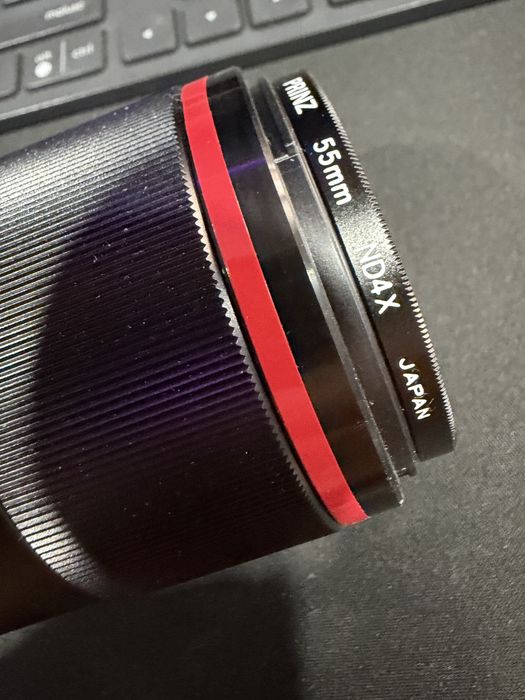 Sony 35mm F1.8 plus filtru ND